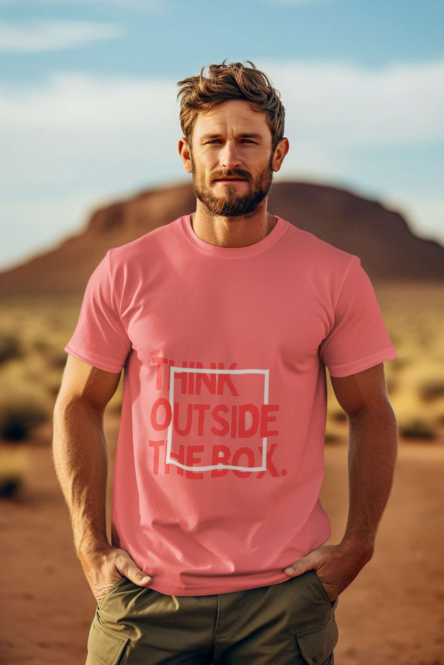 western themed t shirt mockup featuring a bearded man generated by ai m36886 4 scaled